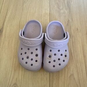 Crocs Kids Classic Clog - Light Purple 8T